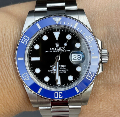 Rolex Submariner 41mm 126610 Superior Blue Ceramic Bezel 4 18k