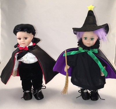 collectible halloween witch dolls