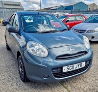 2011 Nissan Micra 1.2 Visia 5dr HATCHBACK Petrol Manual