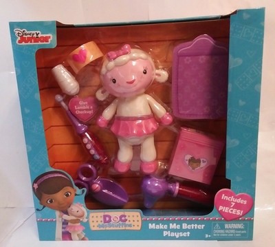 Disney Doc McStuffins Make Me Better Playset Lambie - Includes 7 Pieces Toy