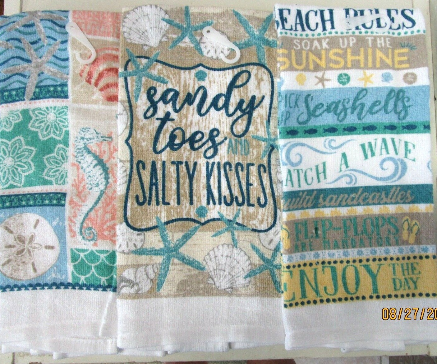 Ocean Theme Hand Towels