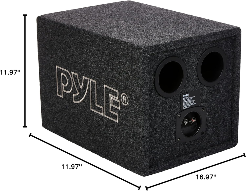 Bandpass Enclosure Car Subwoofer Speaker - 500 Watt High Power Car Audio Sound C