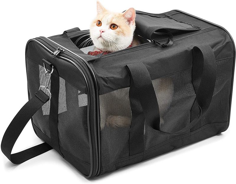Soft Sided Portable Bag For Cats, Small Dogs, Kitte