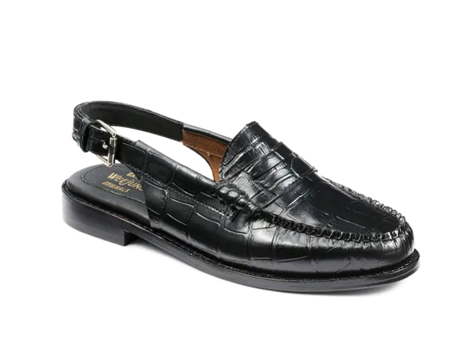 【関税込み】Sling Back Loafers - Coperni - Leather - Black Sling Back Loafers - Coperni - Leather - Black