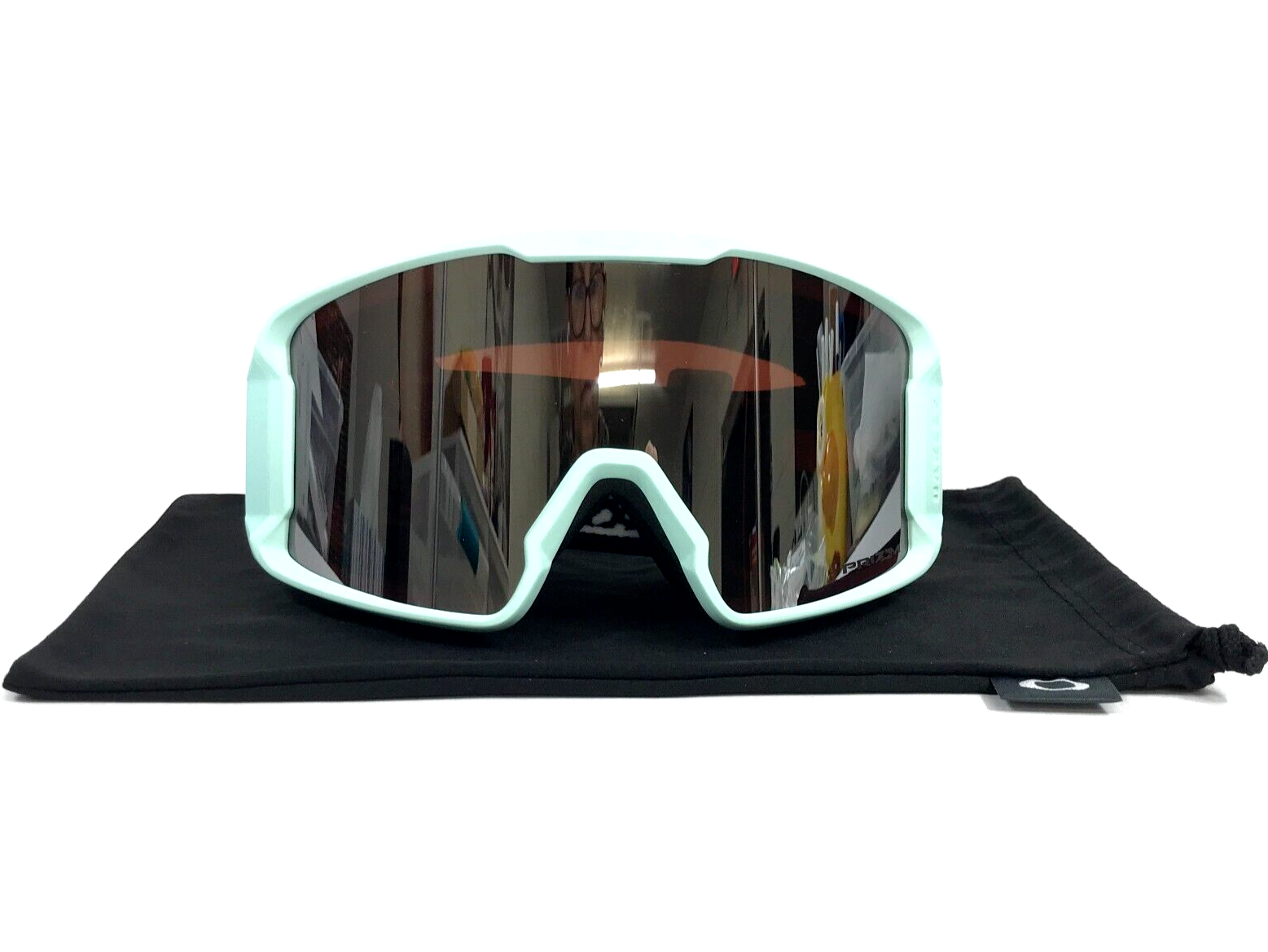 Oakley Snow Goggles Line Miner M OO7093-6200 White Habitat w