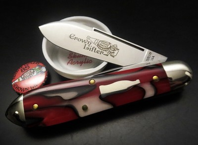 Great Eastern Cutlery #85 Crown Lifter Dead Skunk Acrlylic GEC 852221