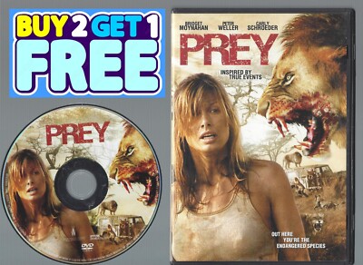 Prey  (DVD, 2006) Bridget Moynahan Violent Horror Thriller Disc & Cover Art Only