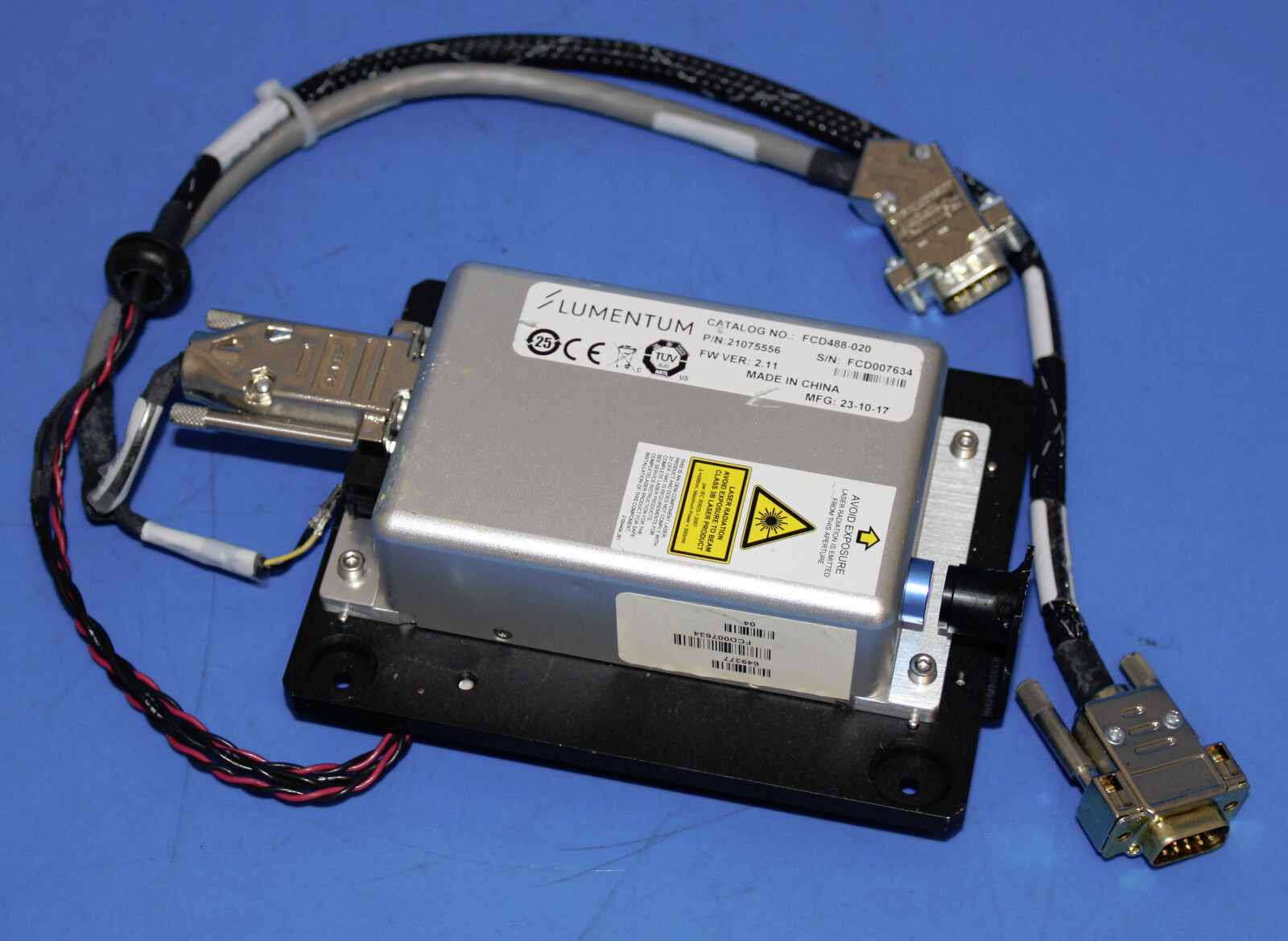 JDSU Lumentum Uniphase 21075556 FCD488-020 Continuous Wave