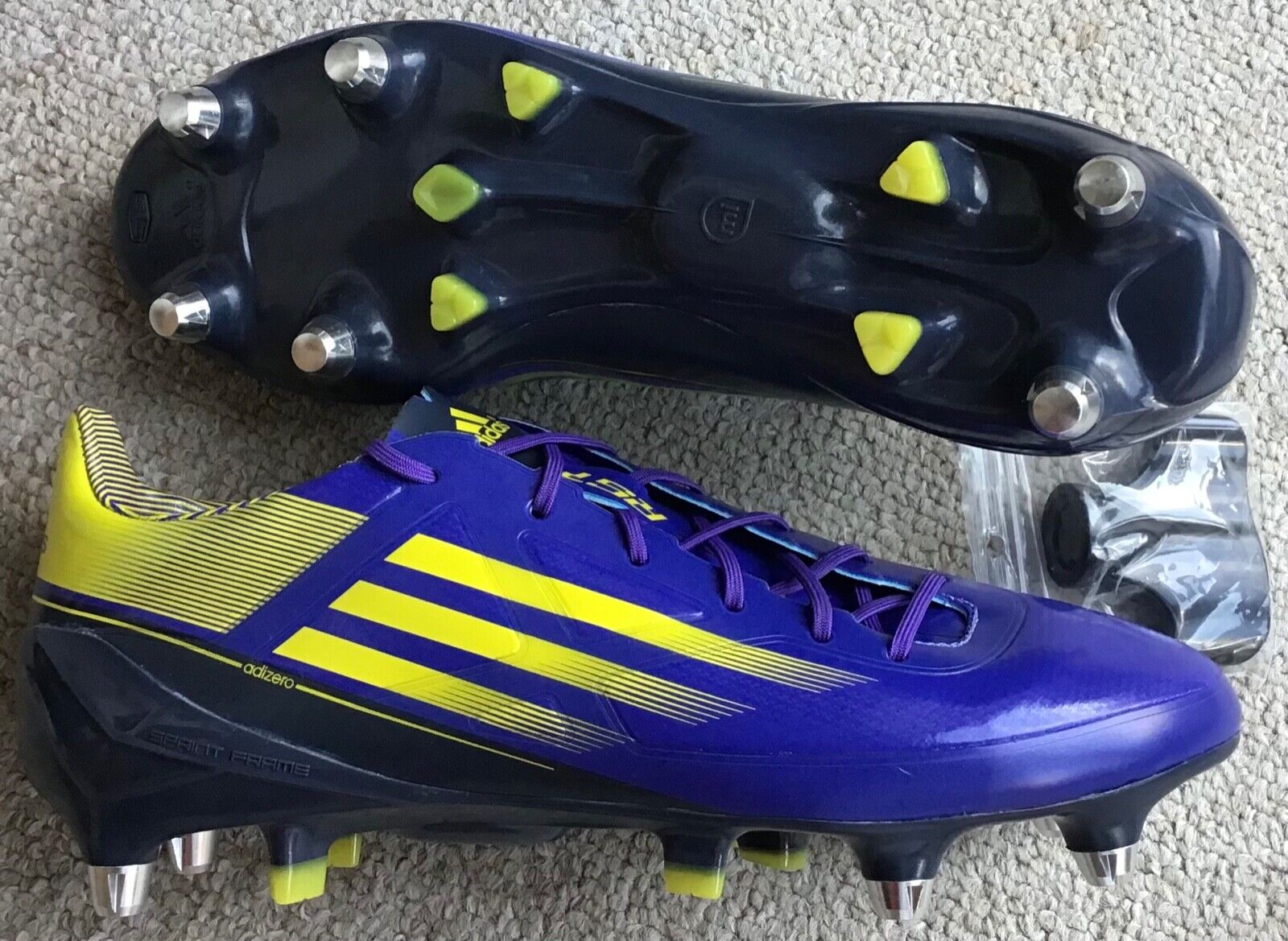 NEW ADIDAS ADIZERO RS7 SG RUGBY BOOTS UK 6.5 | eBay NEW ADIDAS ADIZERO RS7 SG RUGBY BOOTS UK 6.5 | eBay