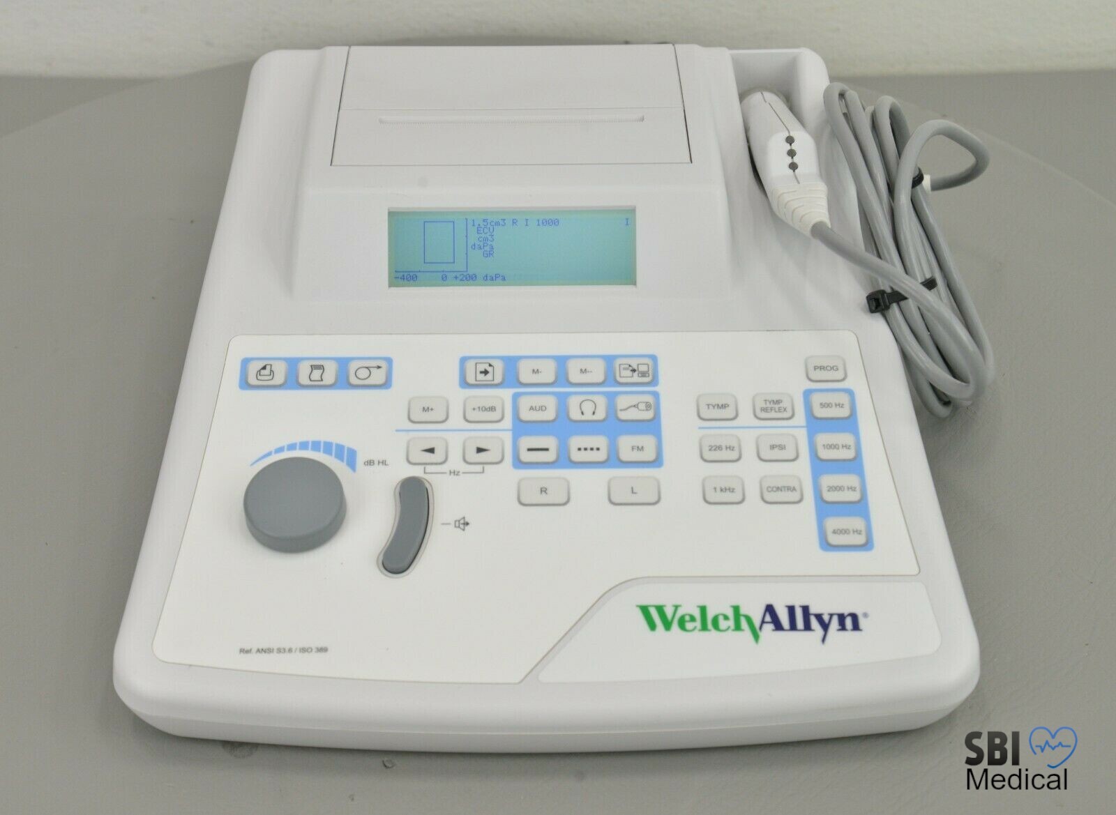 Welch Allyn TM286 Audiometer & Tympanometer REPAIR SERVICE Ticket