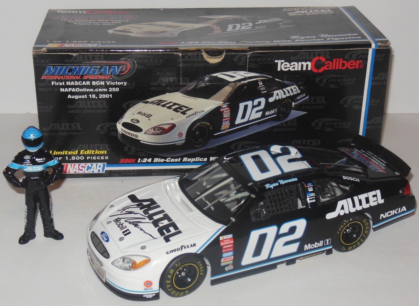 TeamCaliber 1/24 ライアン・ニューマン ペンスケレーシングカー TeamCaliber 1/24 ライアン・ニューマン ペンスケレーシングカー