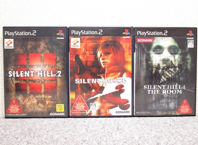 PS2 サイレントヒル2,3,4 セット 付属品完品、美品】サイレント・ヒル 2 3 4 ザ・ルーム PS2 3点