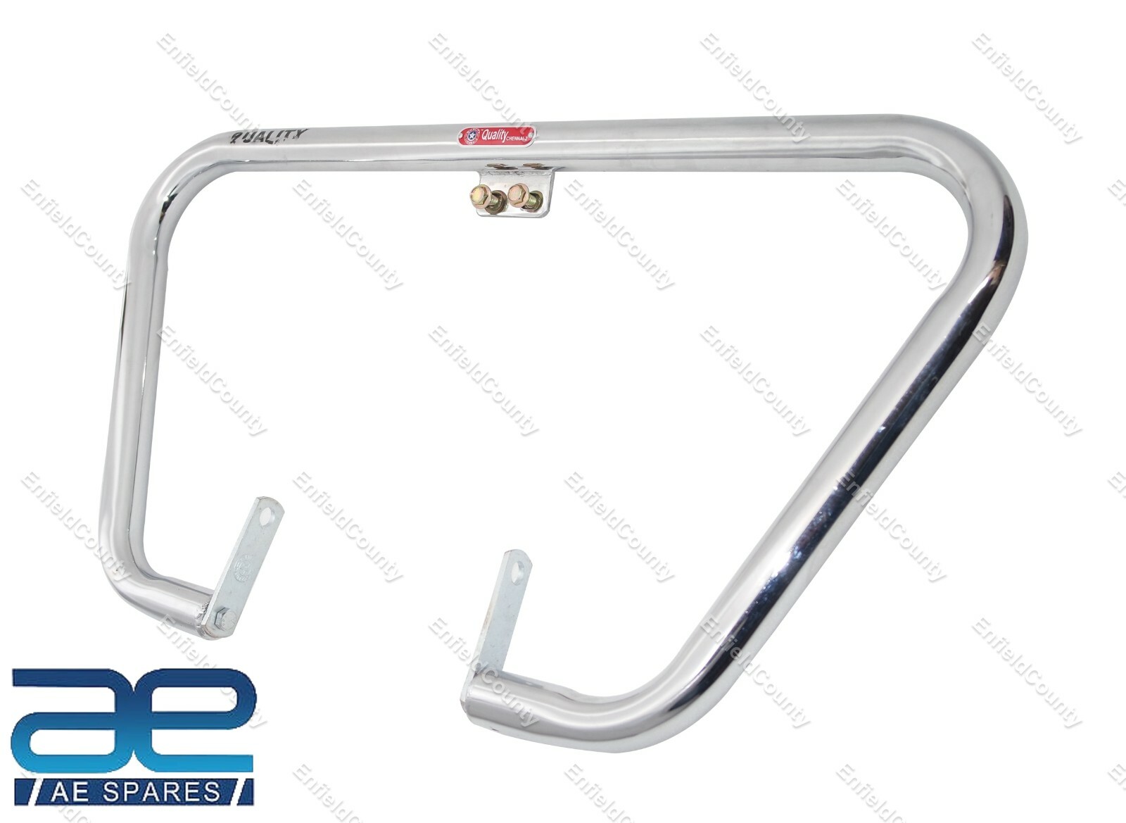 Engine Crash Bar Leg Guard Steel Chrome For Royal Enfield Meteor 350cc 