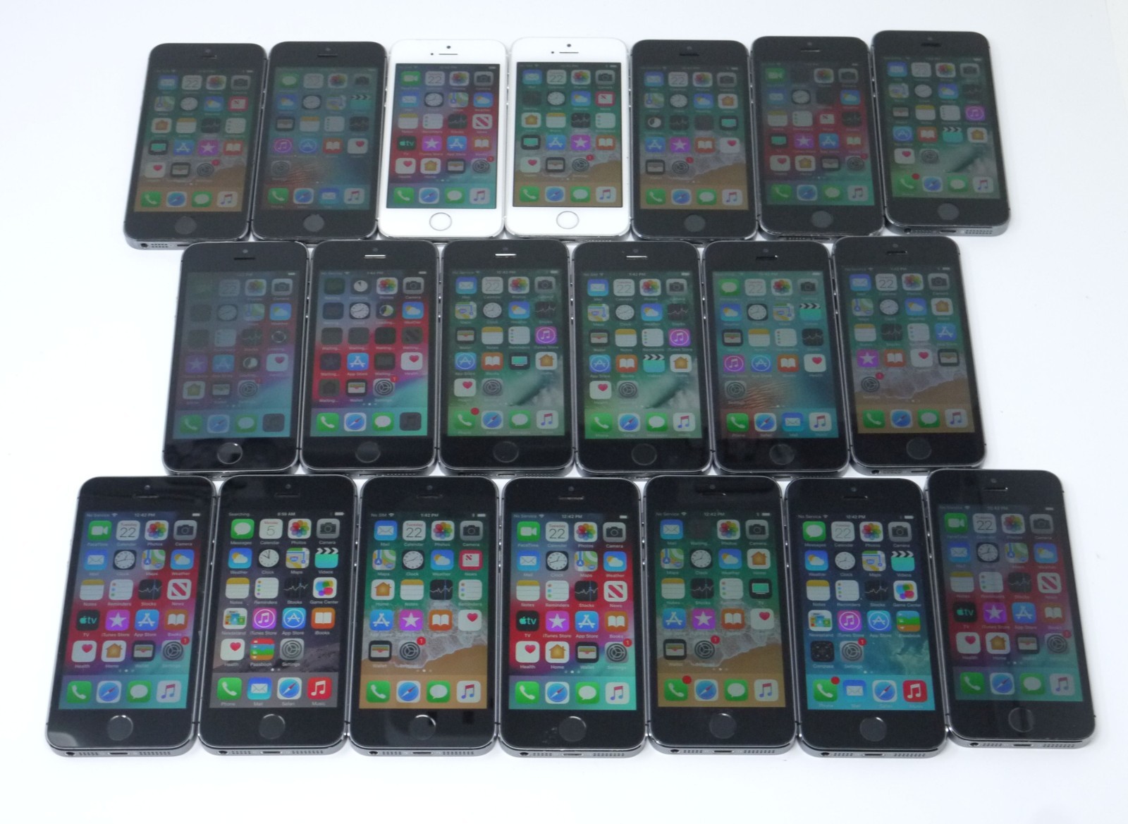 Lot of 20 Working Apple iPhone 5s 16GB A1533 Smartphones | eBay