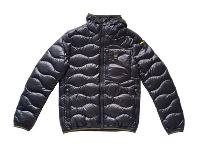 Pre-owned Blauer Men's Down Jacket 24wbluc03005 A06355 Black