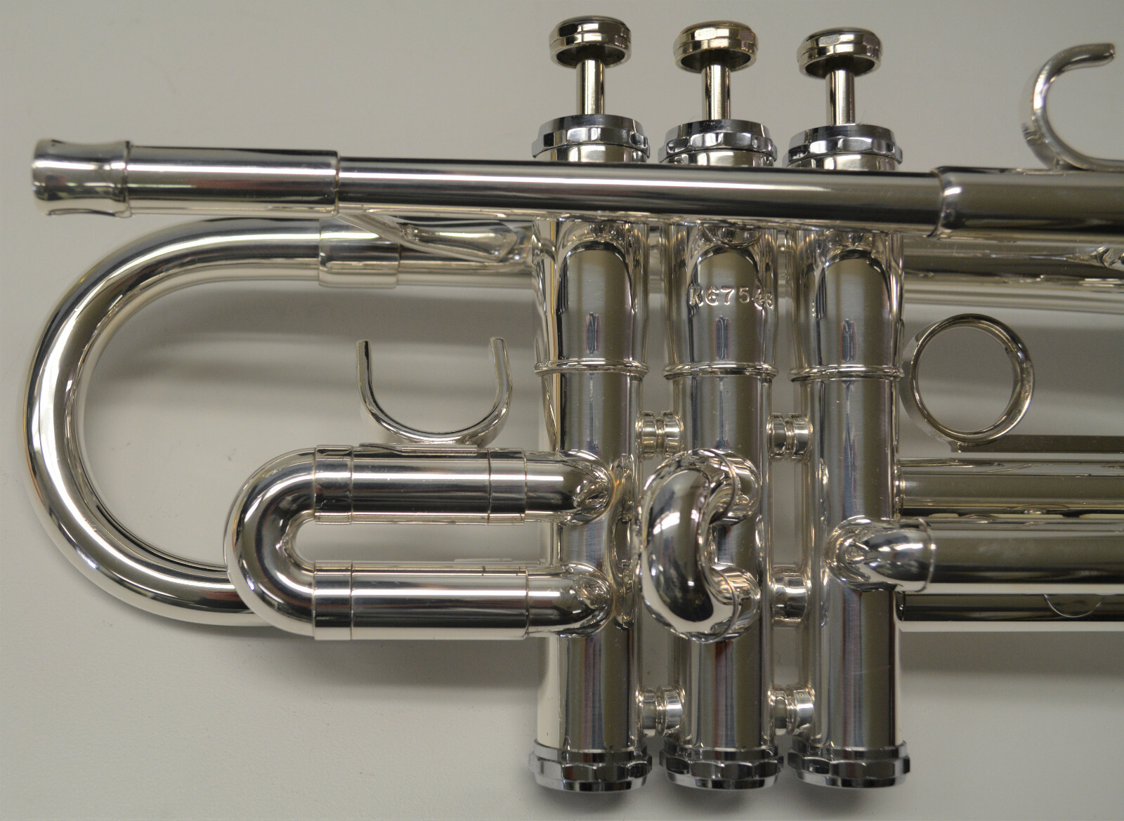 USED GETZEN 390S Eb/D SILVER TRUMPET CASE