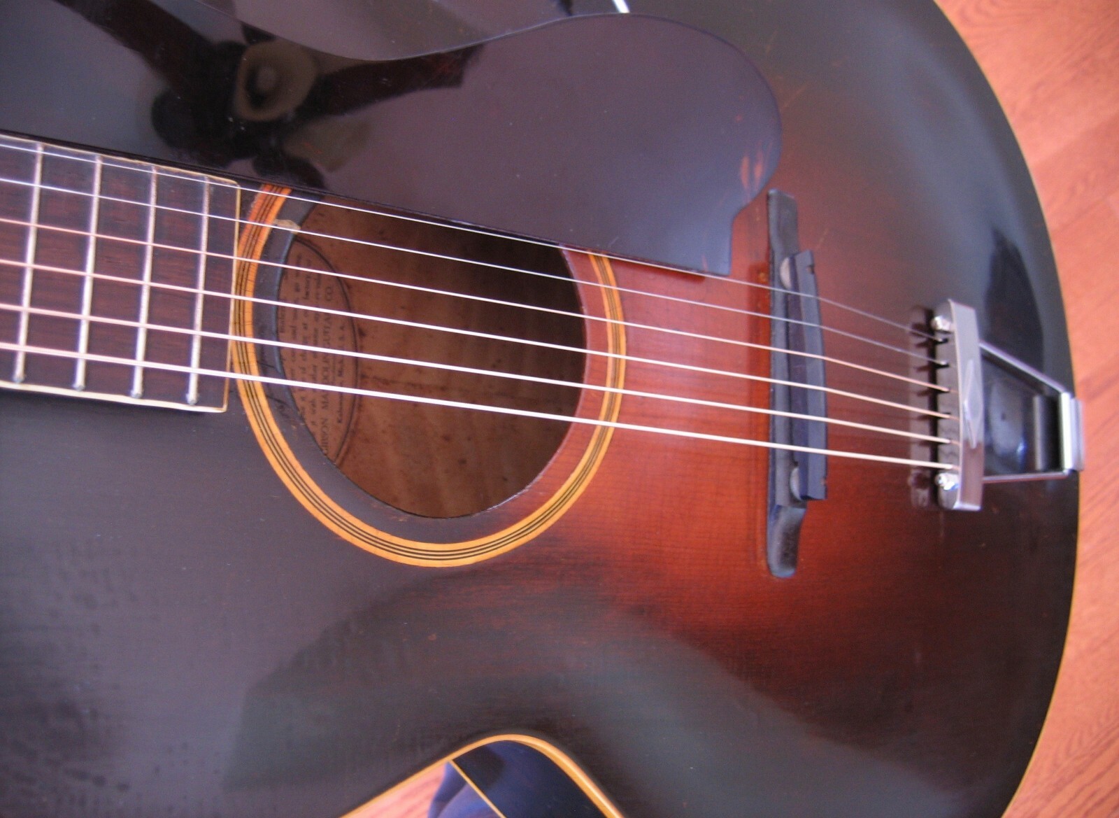 1934 Gibson L-50 Spruce and Maple - Sunburst Archtop