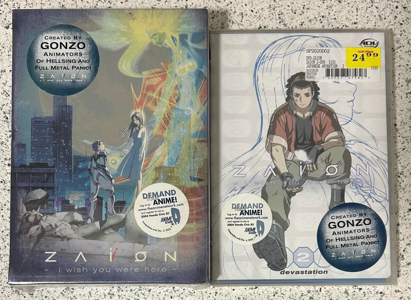 Zaion I Wish You Were Here Complete Collection Brand New 2