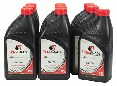 Brad Penn Grade 1 SAE 30W High Performance Racing Engine Oil 