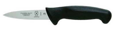 MERCER CUTLERY M22003 Paring Knife,3 1/2 in Blade,Black Handle 6AKJ7