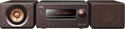 JVC Kenwood Compact Audio System WOOD CONE EX-S55-T USB CD Player Bluetooth NEW