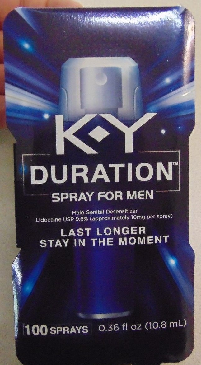 24 NEW! KY DURATION SPRAY for MEN LAST LONGER & STAY the MOMENT 100 SPRAYS 10/18