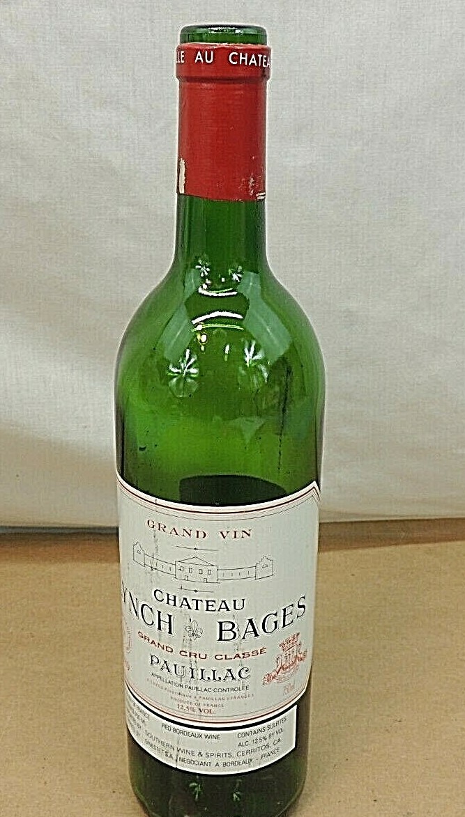 ワイン 1989 Pauillac LYNCH BAGES 1989 Lynch-Bages, Pauillac - SKU 950222