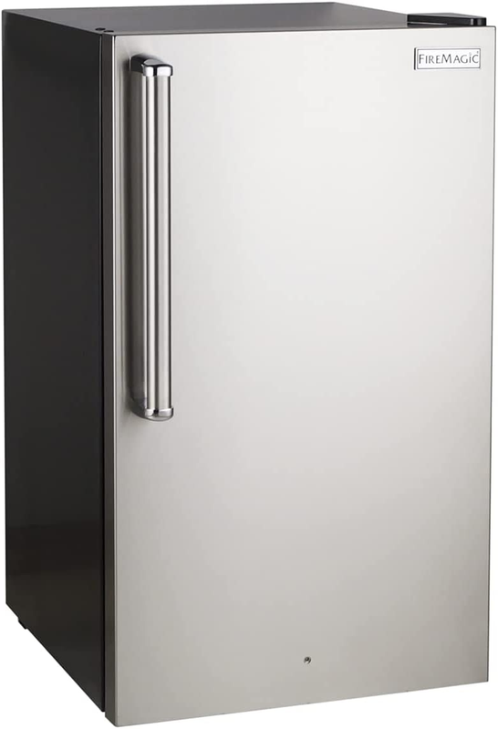 20-Inch 4.0 Cu. Ft. Premium Right Hinge Compact Refrigerator - Stainless Steel D