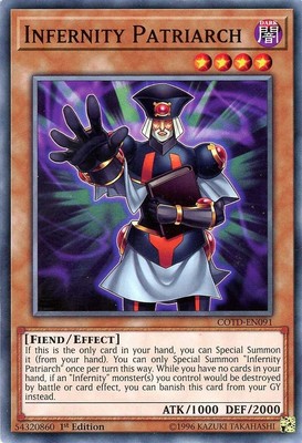 COTD-EN091 Infernity Patriarch COTD-EN091 Yu-gi-oh