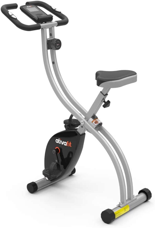 Foldable Fitness Cycling Bike Magnetic 3 in 1 Upright Recumbent Exercise Bike