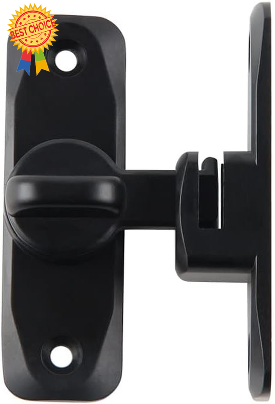 Barn Door Lock 90° Gate Latch Flip Bolt Safety Sliding Door Hardware