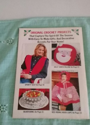 Christmas Crochet 1992 Pattern Magazine