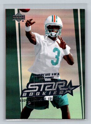 2006 Upper Deck Star Rookie RC #251 Marcus Vick Miami Dolphins Football Card. rookie card picture