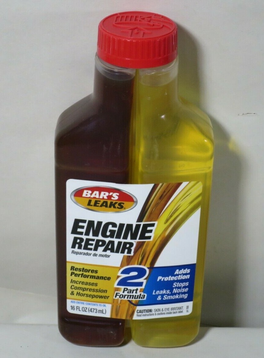 Bar's Leaks 1000 Engine Repair 2 Part Formula Restores Performance 16oz