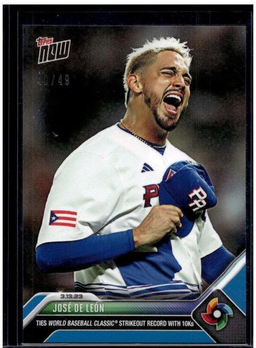 2023 Topps Now World Baseball Classic - Jose De Leon #WBC-39