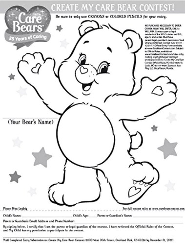 NIB Just Play Care Bears Rainbow Heart 35th Anniversary Plush Limited Edition