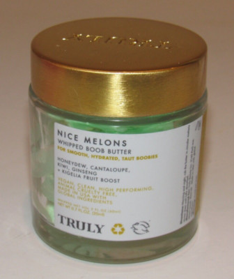 Truly Beauty Nice Melons Whipped Boob Butter 0.7 Oz 20 mL Deluxe Travel Size