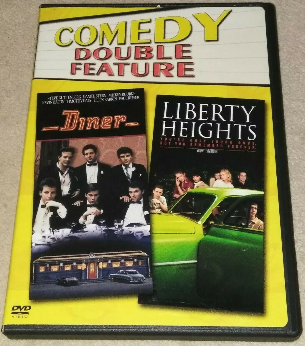 Diner / Liberty Heights DVD RARE oop