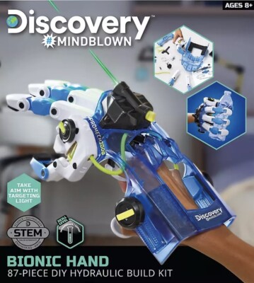 STEM Building DISCOVERY KIDS Toy Kit- Bionic Robotic Hand Model Set Science, 8+