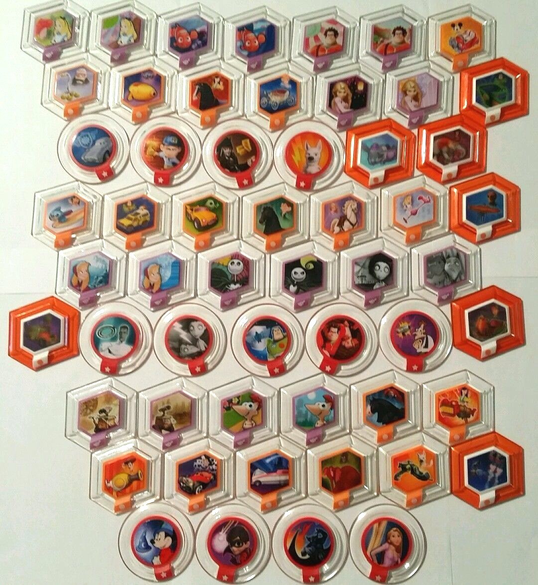 *Disney Infinity 1.0 Power Disc Complete UR Set 2.0 3.0 6.98 minimum👾の