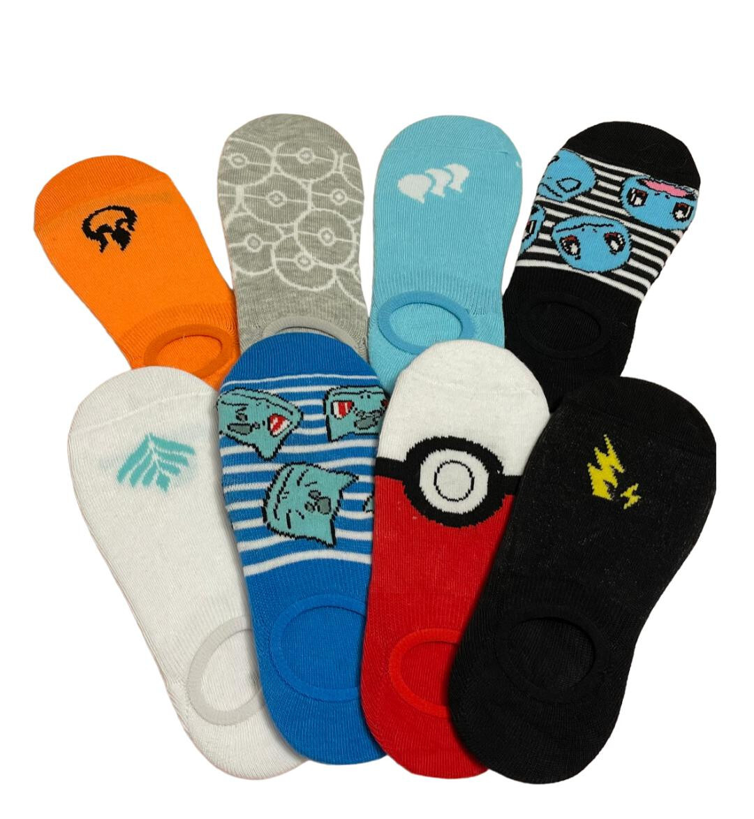Kids Size Squirtle Bulbasaur Pokeball Set Of 8 - New Kids