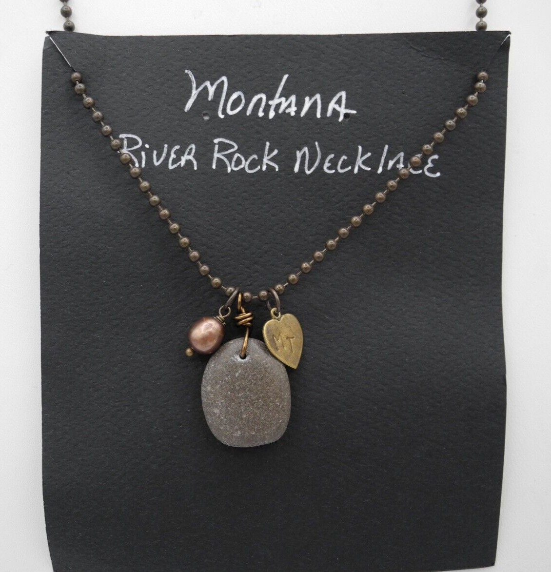Naturally Shaped stone Necklace River rock Women Jewelry | eBay