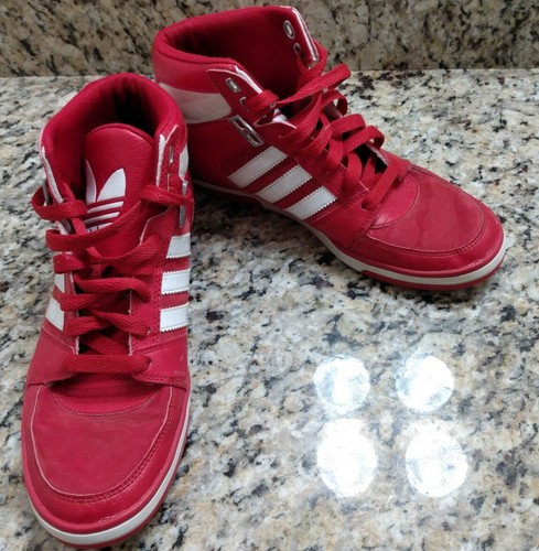 Adidas Originals Hard Court Mens Red Gold Sneaker Size 8 | eBay