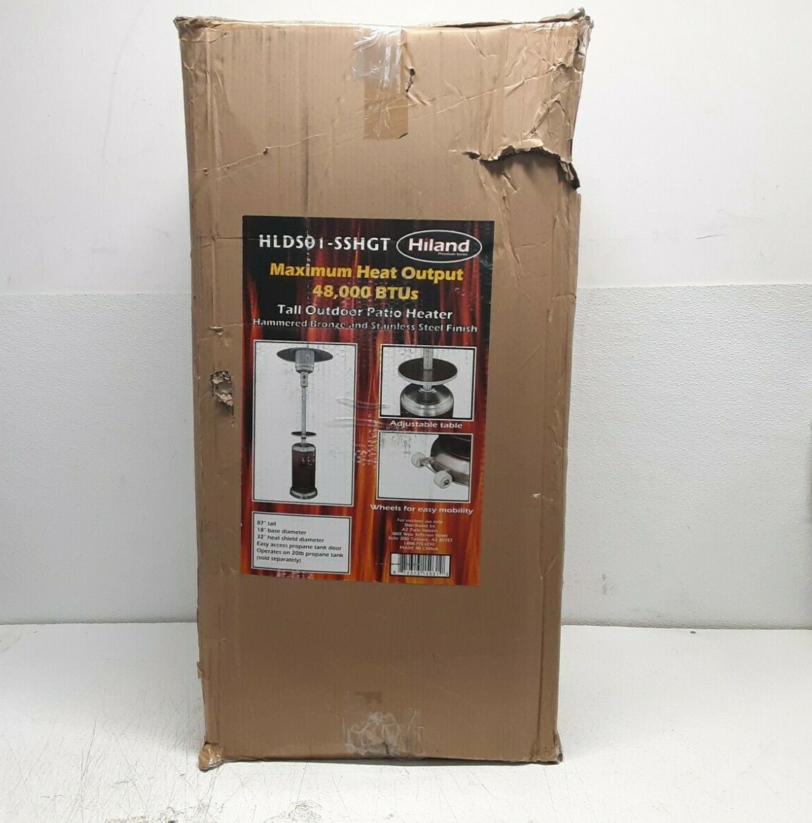FOOWIN 48,000 BTU Propane Patio Heater & Reviews - Canada