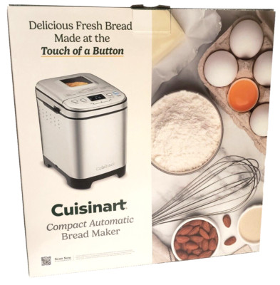 New Cuisinart Bread Maker Machine Compact Automatic CBK110P1