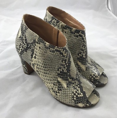 maison margiela snakeskin boots