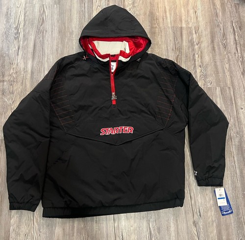 Starter NEW MEXICO ウルフジャケット　XL Starter Jacket Pullover Coat Black Red Size XL 019MN006 MSRP