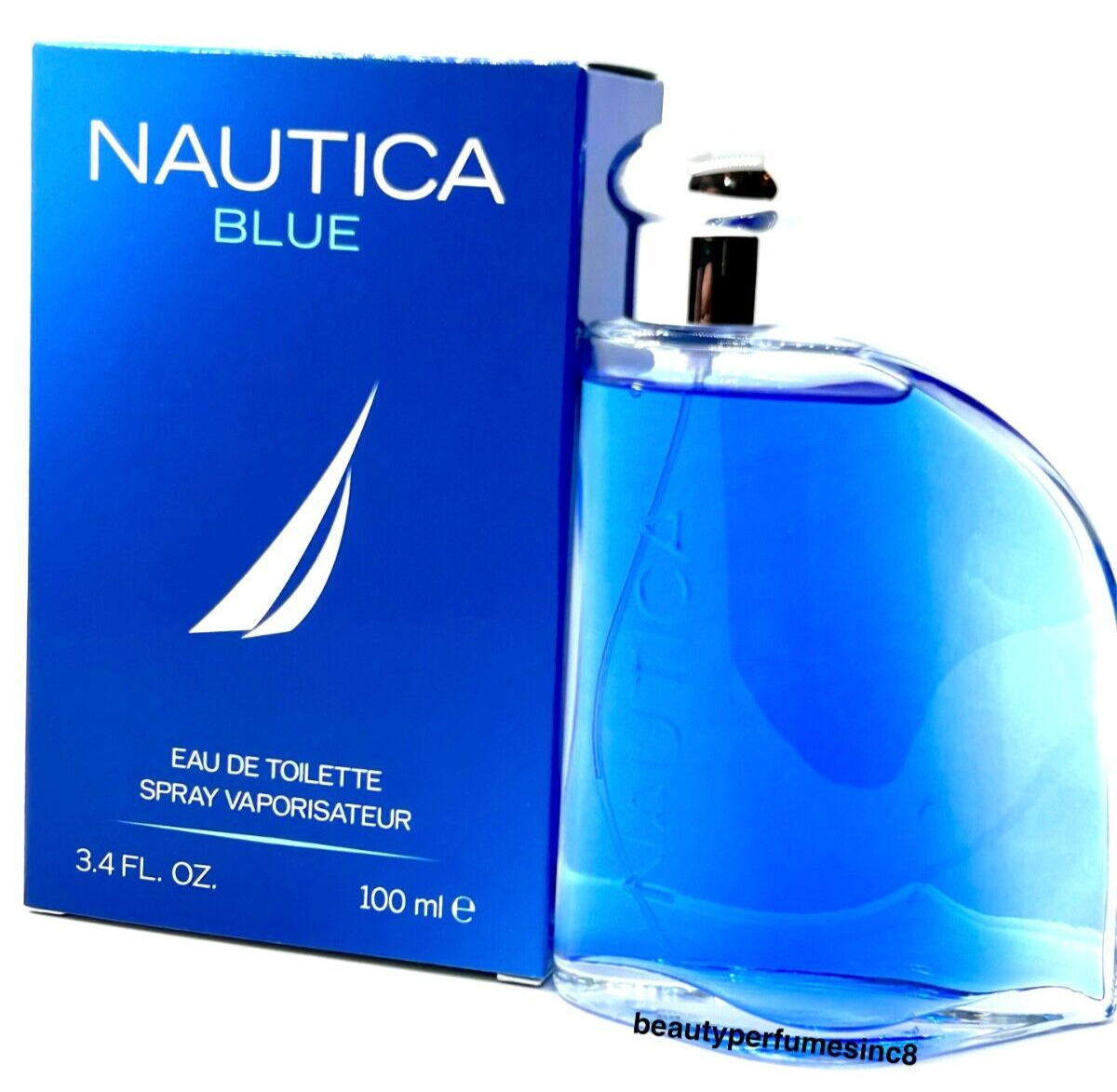 Nautica Blue for Men 3.4oz Eau De Toilette Spray New in Box