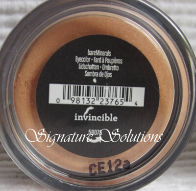Bare Escentuals bareMinerals Eye Color/Shadow/Glimmer/Glimpse - INVINCIBLE