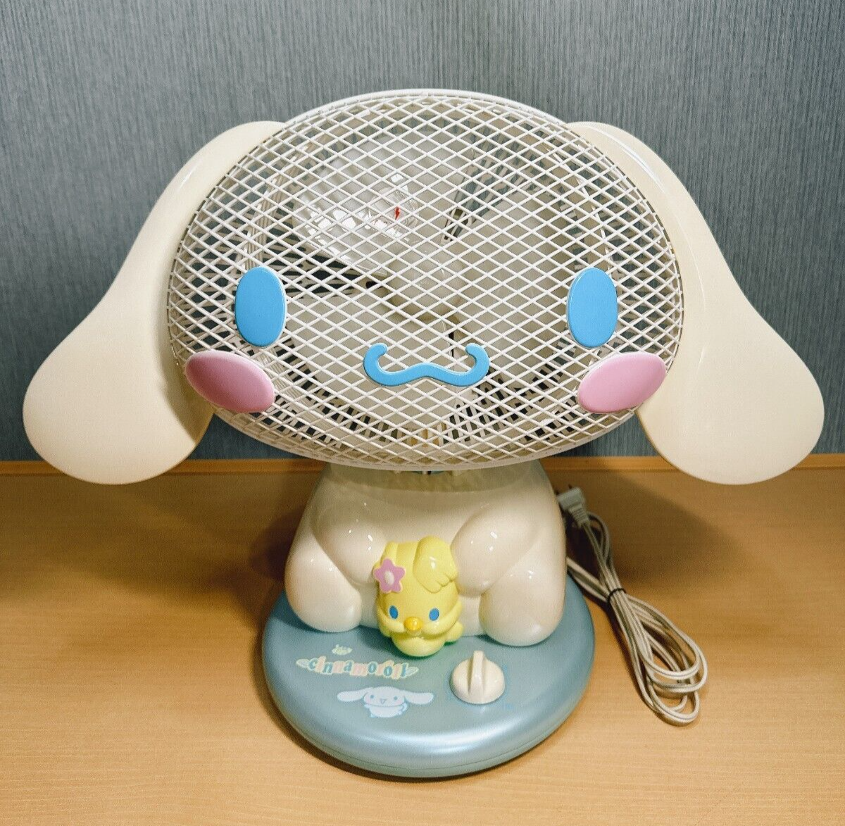 新品！サンリオシナモロール パーソナル扇風機 DPM-186SD Sanrio Cinnamoroll Personal Electric Fan 2004 DPM-186SD